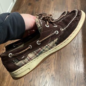 Sperry Topsiders Brown Suede